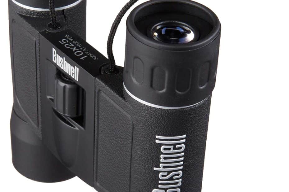 Bushnell Powerview Compact Folding Roof Prism Binocular Black 8x21 Binocular