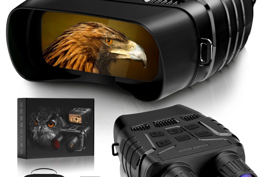 GTHUNDER Night Vision Goggles - Full HD 1080P Infrared Digital Binoculars